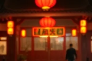 空荡法庭内的木质审判席与高窗投下的光